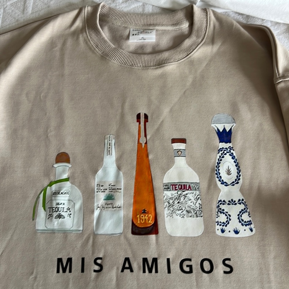 Mis amigos tequila sweatshirt